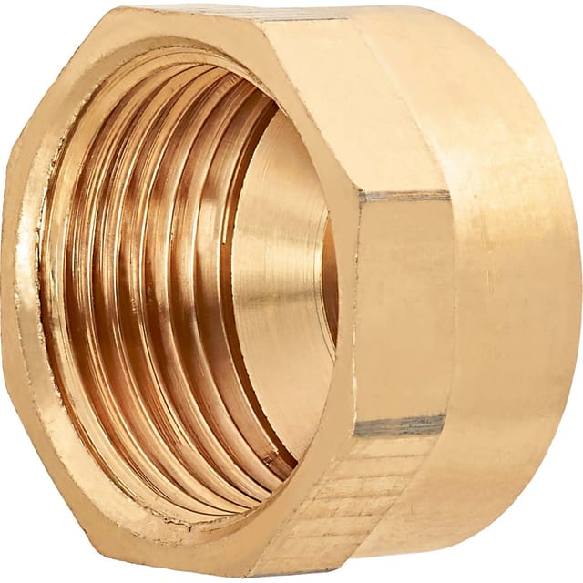 Gewinde-Kappe 30,3 mm (Rp 1) Rotguss