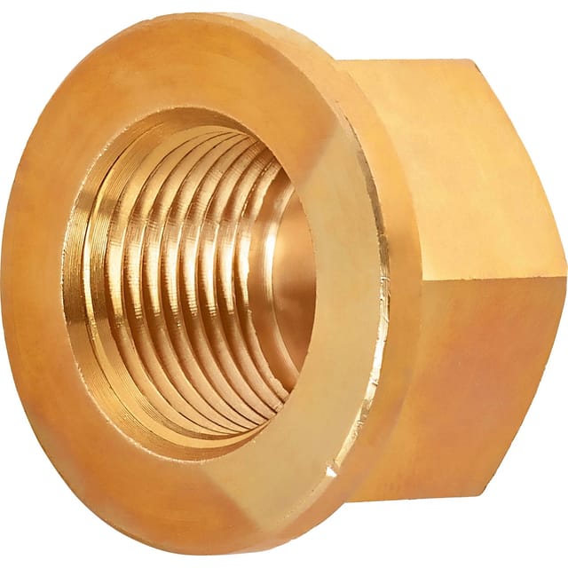 Gewinde-Kappe 14,9 mm (Rp 3/8) Rotguss
