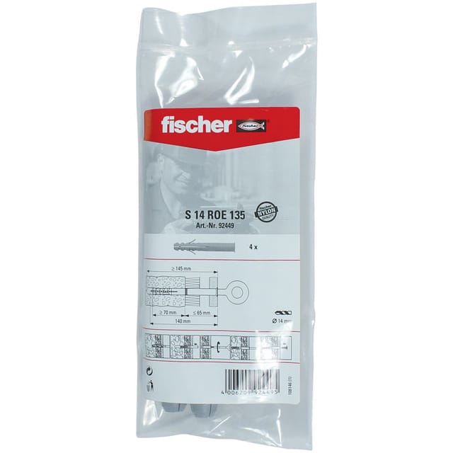 Fischer Dübel S 14 ROE 135 B (4 ST)