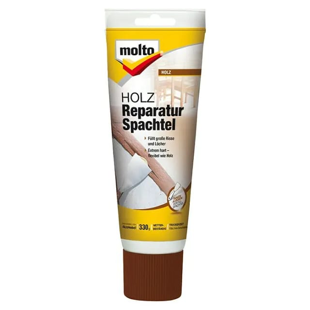 Molto Holz Reparatur-Spachtel für Innen und Außen 330 g