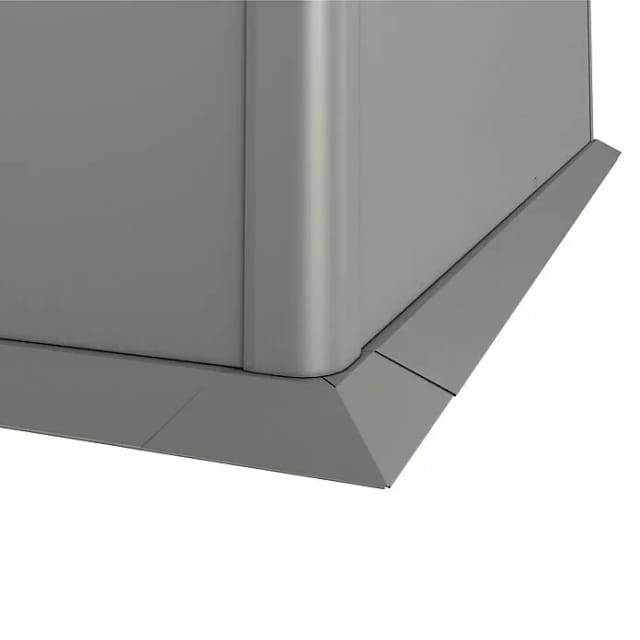 Biohort Mähkante L2 m x 1 m Quarzgrau-Metallic