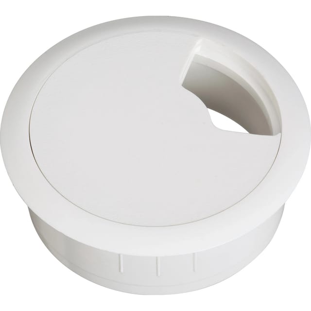 Kabeldurchlassdose Ø 60 mm Weiß