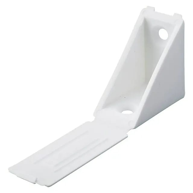 Hettich Universal-Eckverbinder 40 mm x 40 mm x 24 mm Kunststoff Weiß