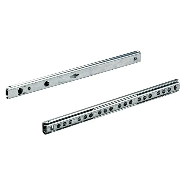 Hettich Kugelteilauszug für Schubkästen mit 17 mm Nut 220 mm - 355 mm