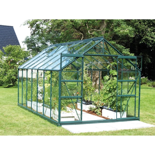 Vitavia Gewächshaus Uranus 11500 Smaragd 11,5 m² inkl. Fundament