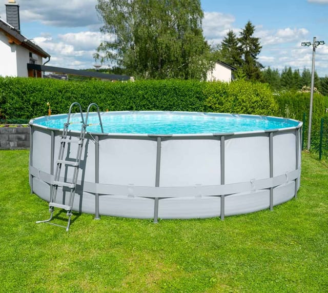 Summer Waves Rundpool Elite Anthrazit Ø 549 cm x 132 cm