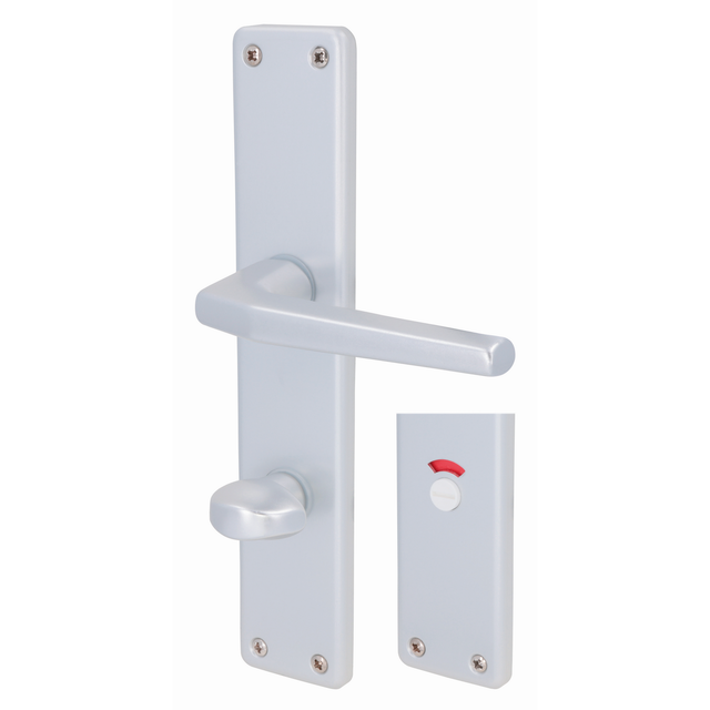 Langschildgarnitur Tanja-LS Bad- & WC-Türen Aluminium F1