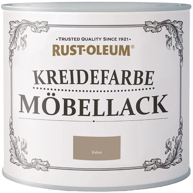 Rust-Oleum Kreidefarbe Möbellack Kakao Matt 125 ml