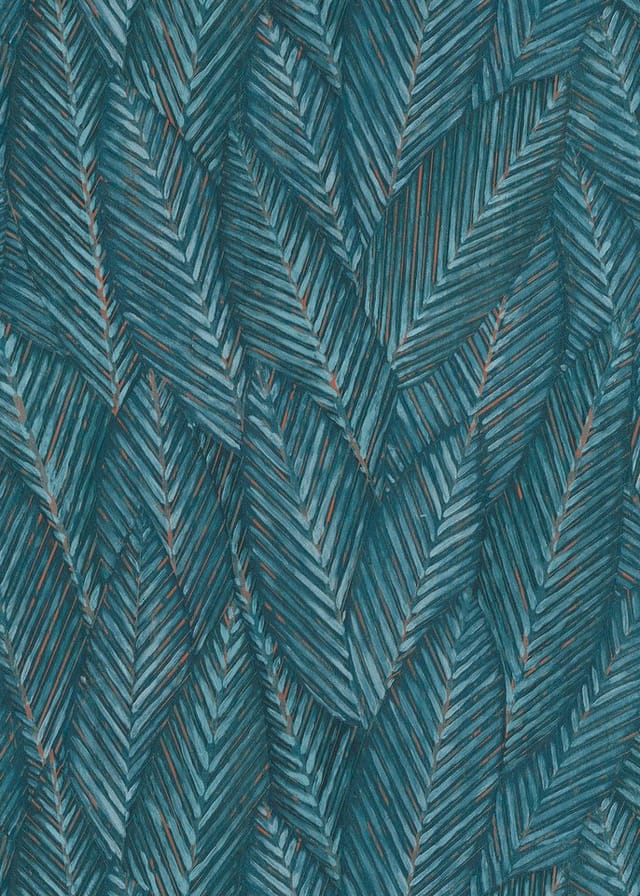 Erismann Vliestapete Martinique Retreat 10,05 m x 0,53 m Blau