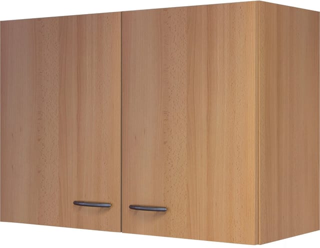 Flex-Well Classic Küchen-Oberschrank Nano 80 cm Buche Nachbildung