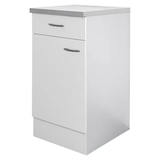 Flex-Well Classic Küchen-Unterschrank Wito 40 cm Weiß
