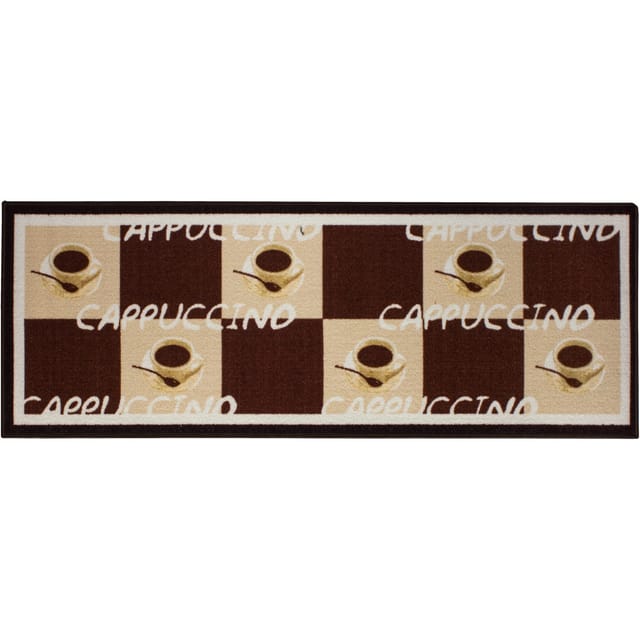 Teppich Läufer Cappuccino 67 cm x 180 cm