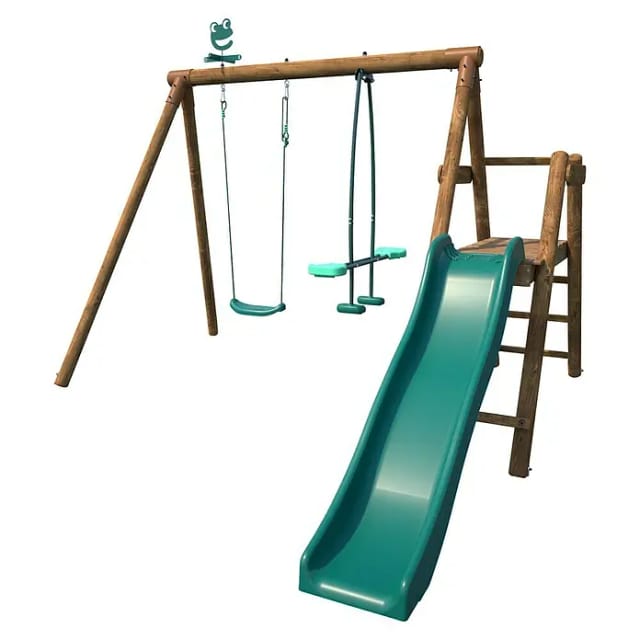Soulet Holzschaukel Menthe 282 cm x 283 cm x 195 cm