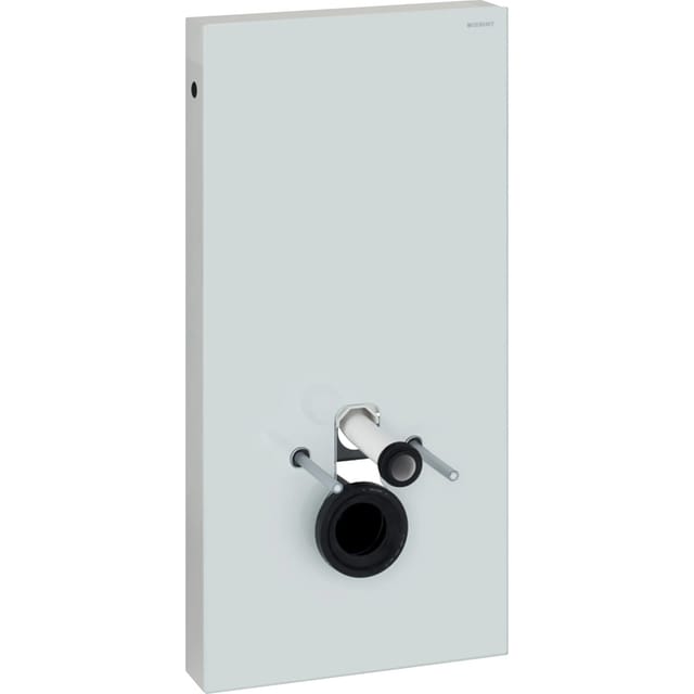 Geberit Sanitärmodul Monolith für Wand-WC 101 cm Glas Weiß