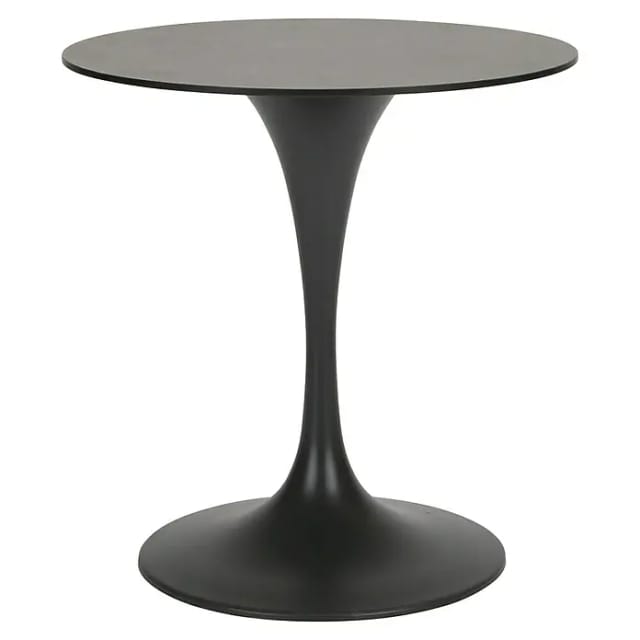 Acamp Klapptisch Rund HPL Anthrazit 70 cm x 70 cm