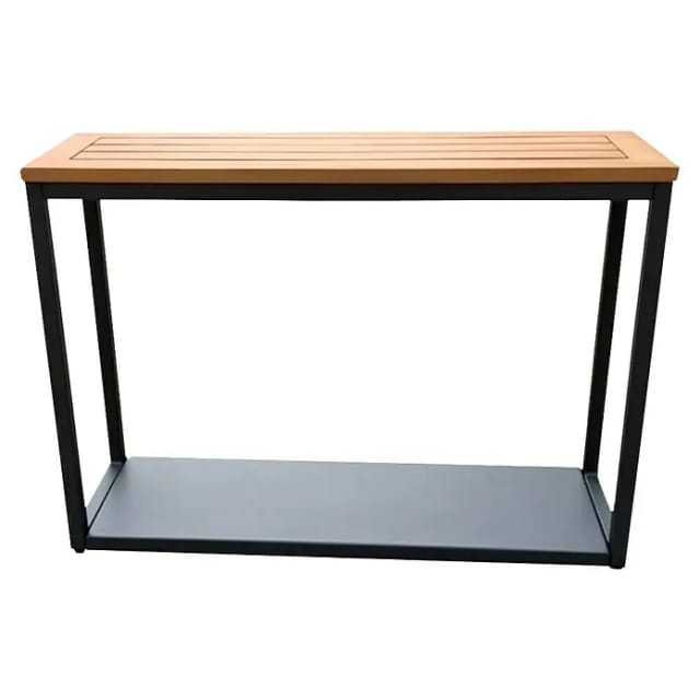 Acamp Klapptisch Rechteckig Holz Anthrazit 49 cm x 49 cm