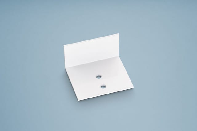 Abschluss- und Haltewinkel für Deckprofil Alu 5 Stück