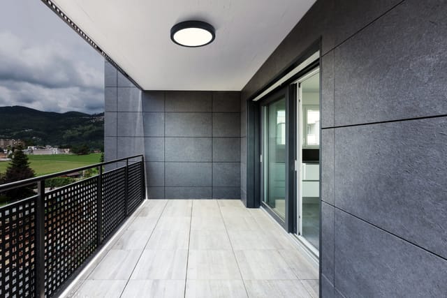 Eglo LED-Deckenleuchte Argolis 2 rund Schwarz Weiß