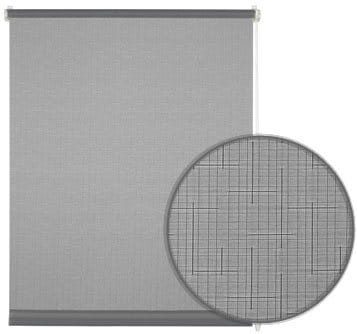 Gardinia EasyFix Rollo Uni 45 cm x 150 cm Hellgrau strukturiert