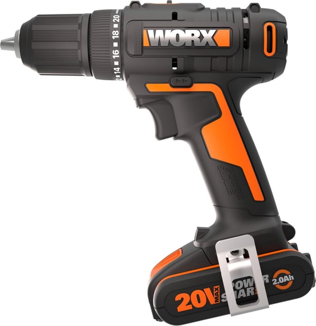 Worx Bohrschrauber WX108 inkl. 2 Ah Akkus