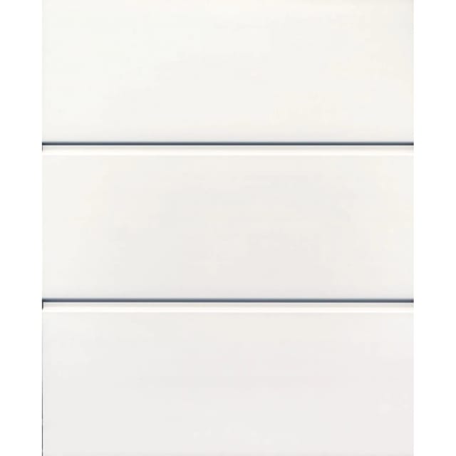 Grosfillex Wandverkleidung Exapan Green Line 2000 Weiß 260 cm x 37,5 cm