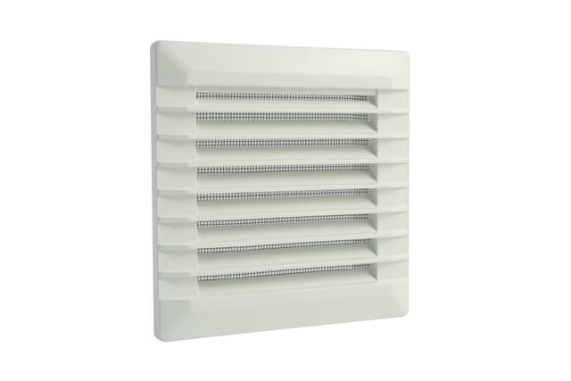Marley Lüftungsgitter 140 x 140 mm für Hohlwände Weiß
