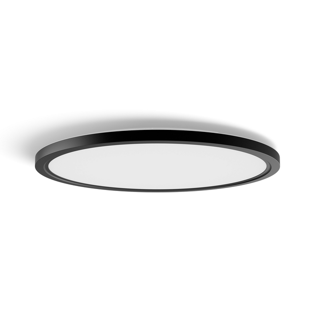 Philips Hue LED-Panel Tento White & Color Ambiance XL Schwarz Ø 54,2 cm