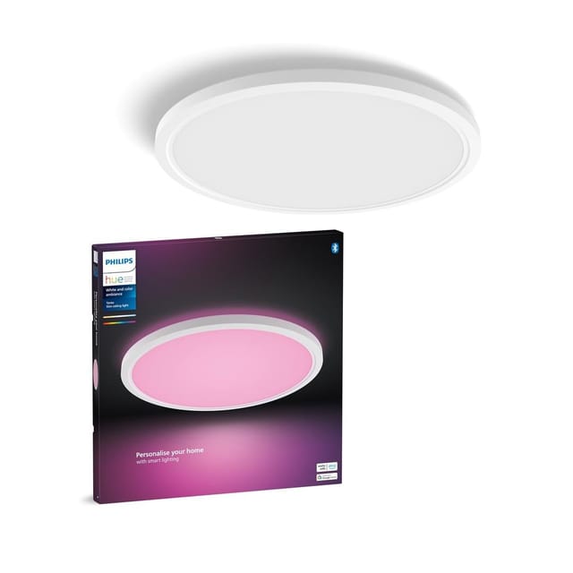 Philips Hue LED-Panel Tento White & Color Ambiance XL Weiß Ø 54,2 cm