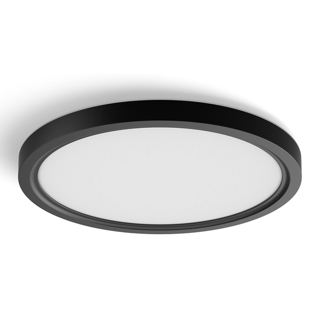 Philips Hue LED-Panel Tento White & Color Ambiance S Schwarz Ø 29,1 cm