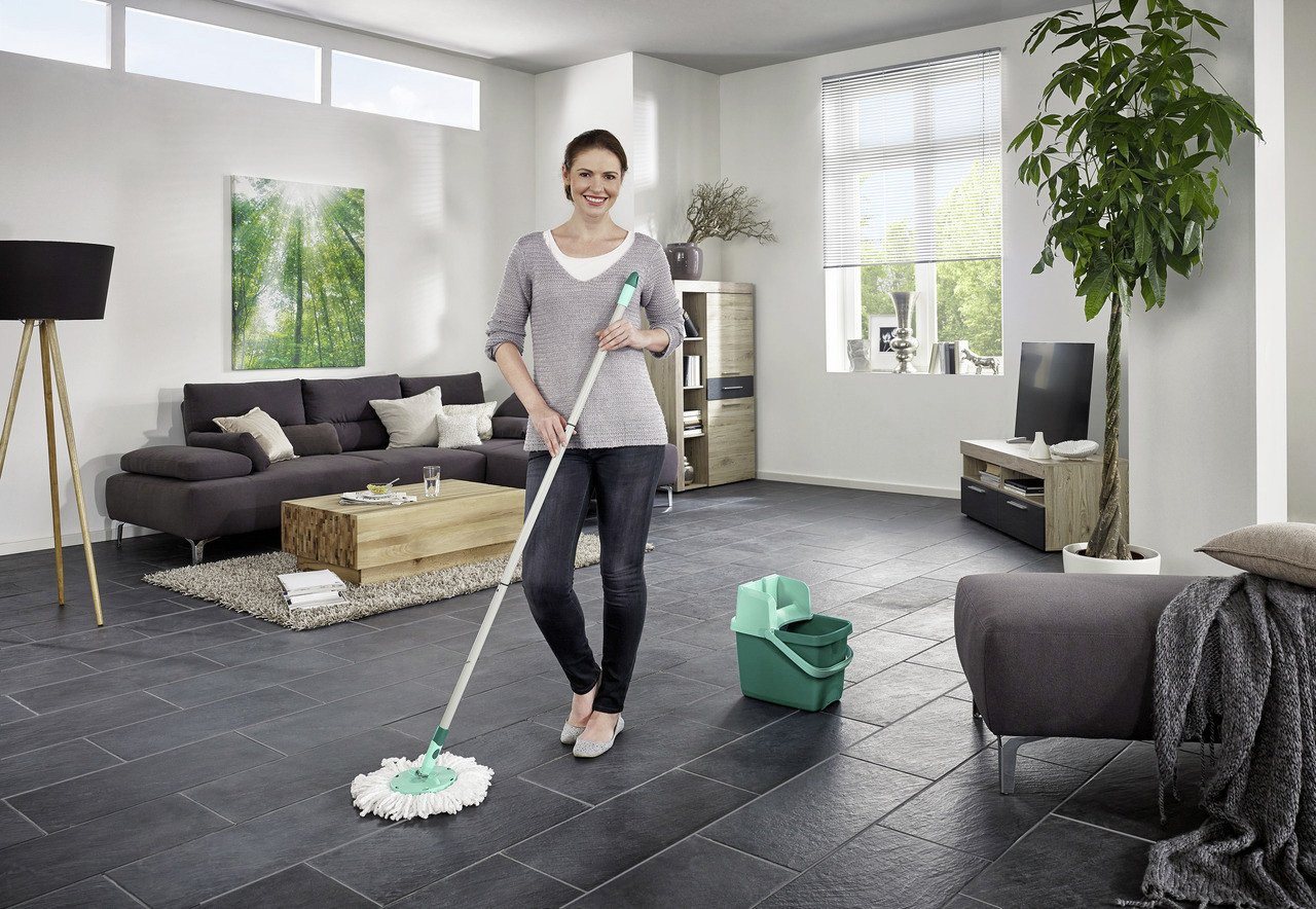 Leifheit Ersatzkopf Clean Twist Mop Mikrofaser Bild 5