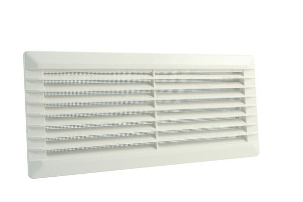 Marley Lüftungsgitter 140 x 315 mm für Hohlwände Weiß