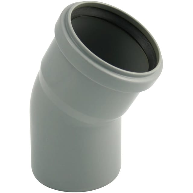 Marley HT-Bogen 30° DN 50 Grau