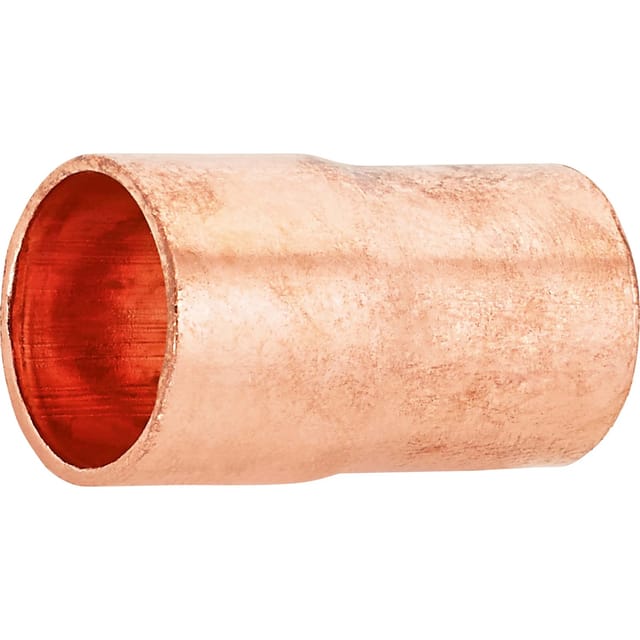 Löt-Absatznippel Ø 15 mm x Ø 12 mm Kupfer
