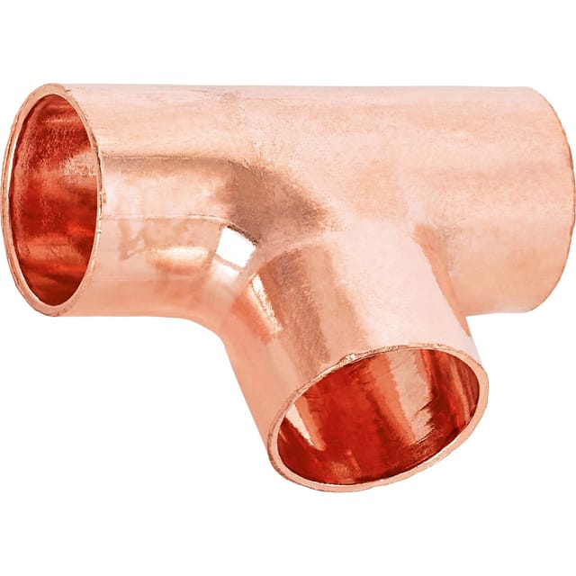 Löt-T-Stück Ø 15 mm Kupfer