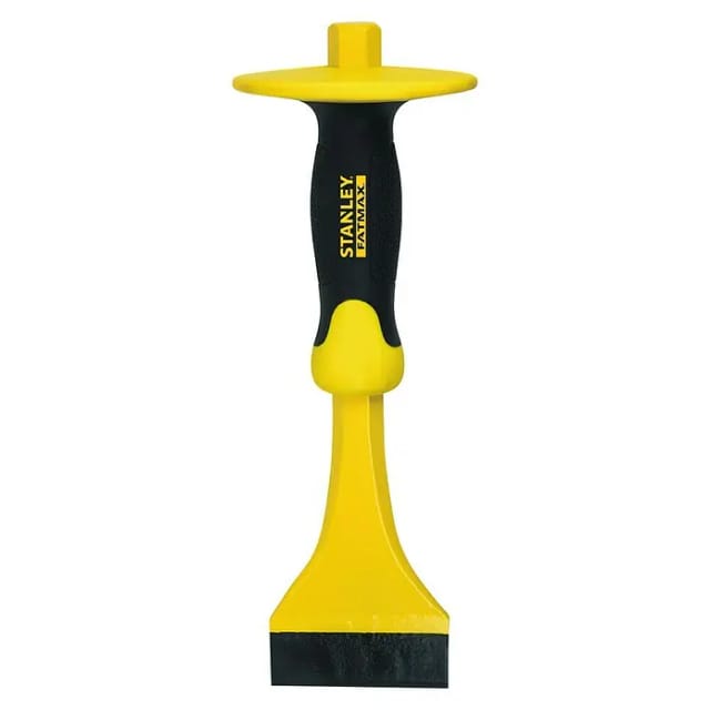 Stanley Flachmeißel FatMax™ für Fliesen mit Handschutz 75 mm Schwarz-Gelb