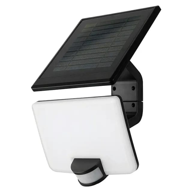 MegaLight Solar-LED-Strahler Sunflood 800,m 2000 mAh Schwarz