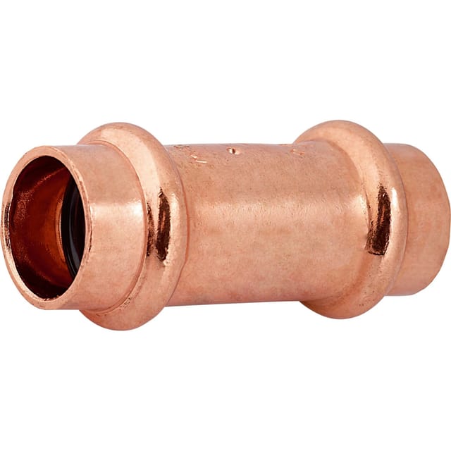 Pressmuffe Ø 15 mm Kupfer
