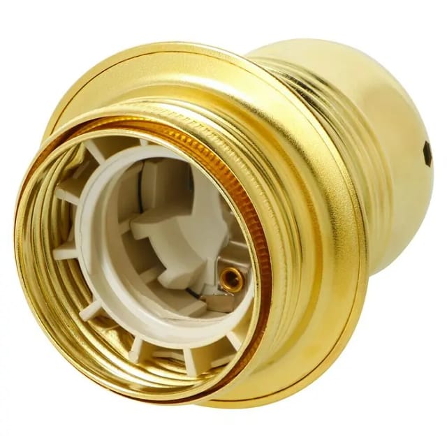 Lampenfassung E27 Messing