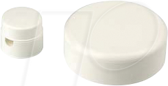 Verteilerbaldachin-Set Ø 70 mm Weiß