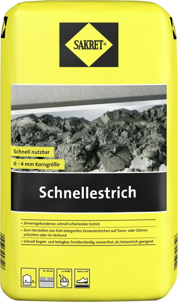 Sakret Schnellestrich 10 kg