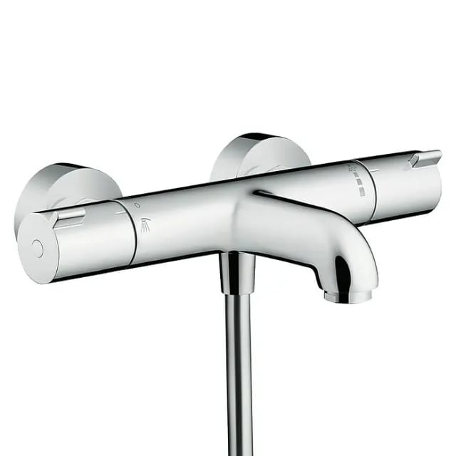 hansgrohe Wannenthermostat Ecostat 1001 CL Armatur Aufputz für Badewanne Chrom