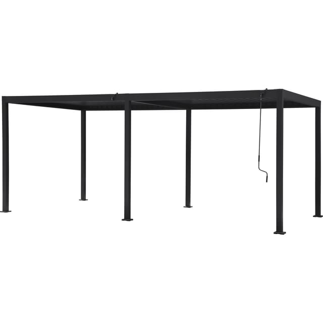 Pergola Carinda Alu Anthrazit 239 cm x 584 cm x 296 cm