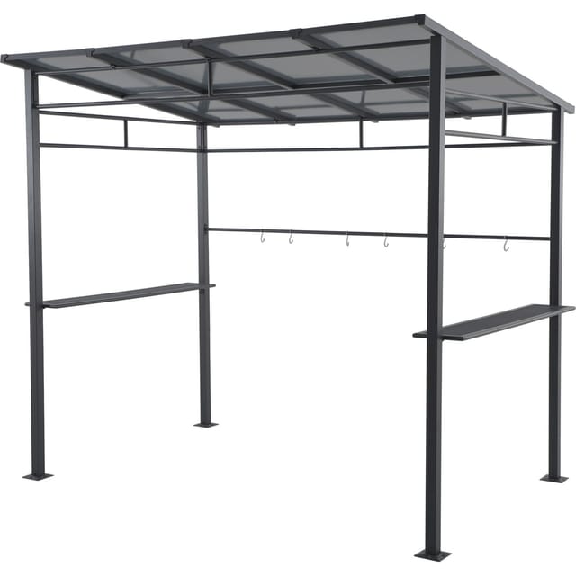 Pavillon Bramston Alu Anthrazit 227 cm x 261 cm x 183 cm