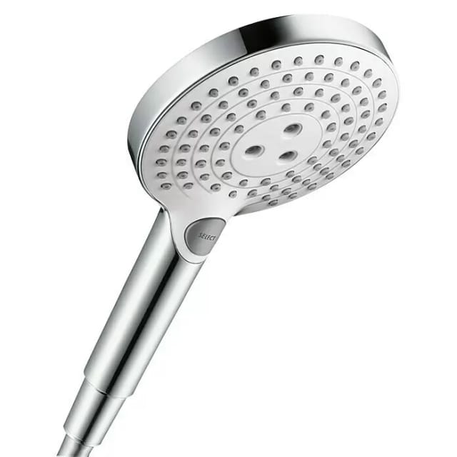 Hansgrohe Raindance Select S Handbrause 120 3jet EcoSmart Weiß-Chrom