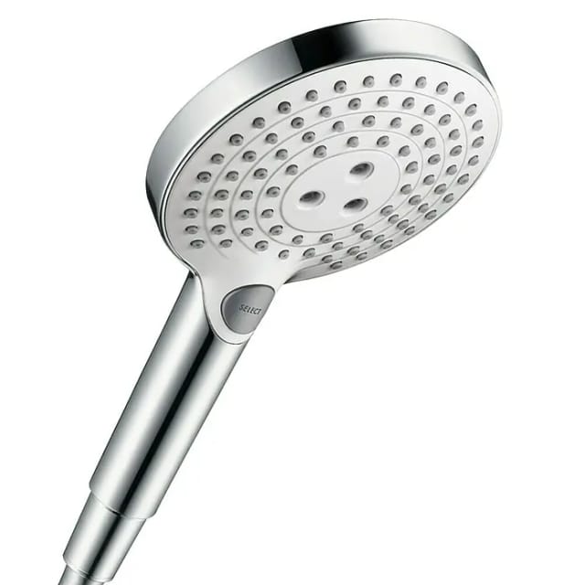 Hansgrohe Raindance Select S Handbrause 120 3jet Weiß-Chrom