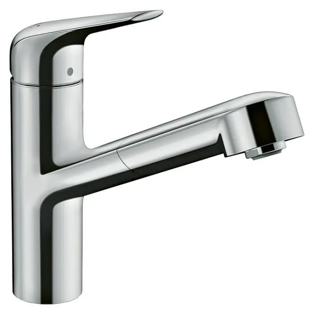 hansgrohe Küchenarmatur mit Ausziehbrause M427-H150 Wasserhahn Küche Chrom