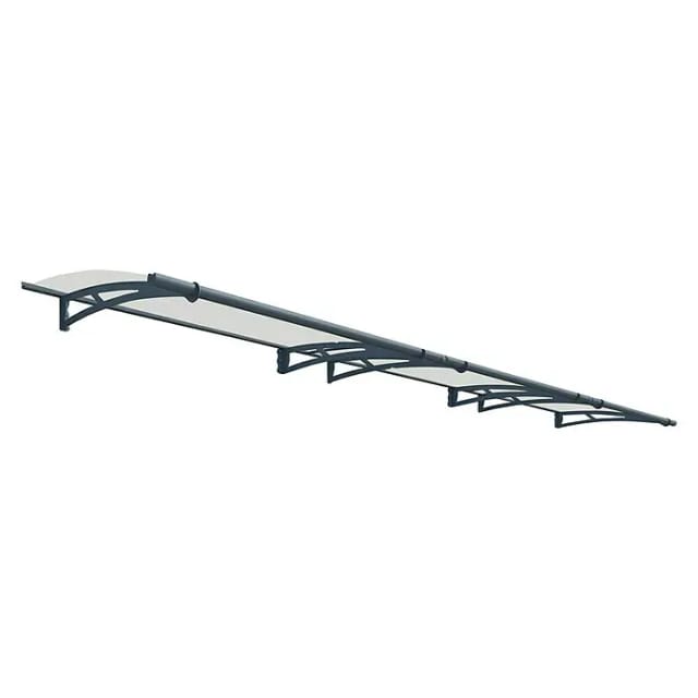 Canopia Vordach Aquila 4,5 cm x 90 cm Anthrazit klar