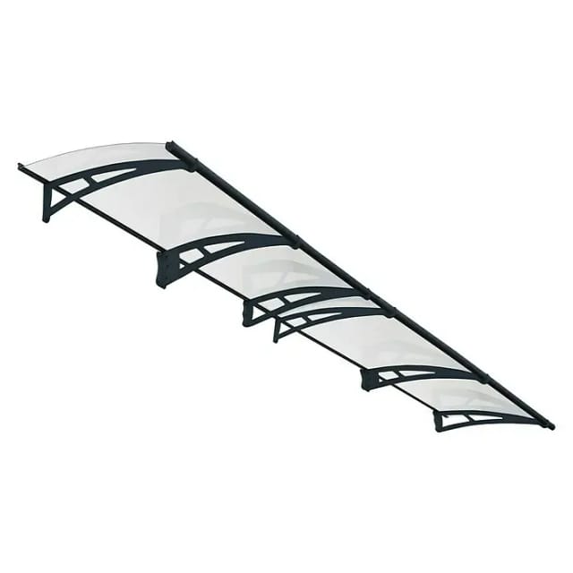 Canopia Vordach Aquila 4,1 cm x 90 cm Anthrazit klar