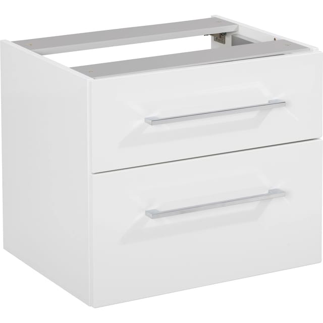 Fackelmann Waschbeckenunterschrank HYPE 3.0 Weiß matt 60 cm