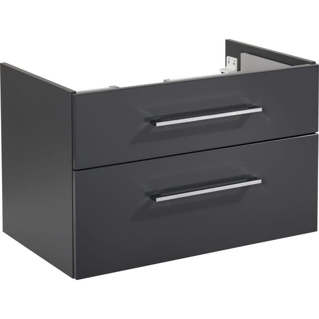 Fackelmann Waschbeckenunterschrank HYPE 3.0 Anthrazit matt 80 cm
